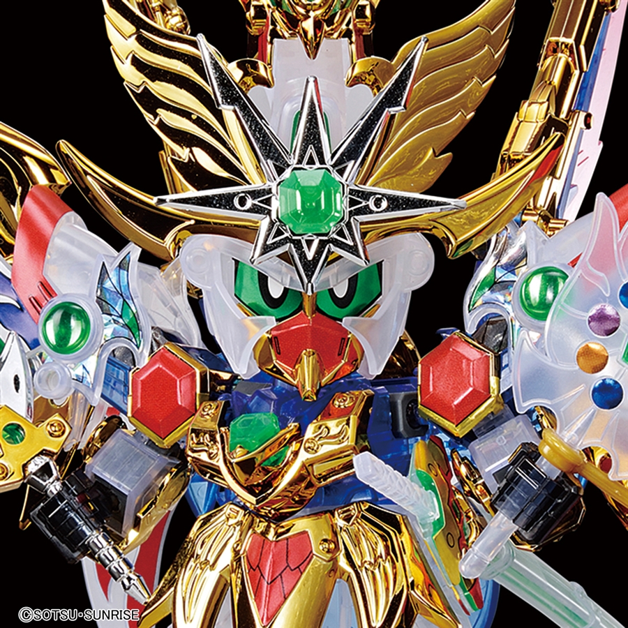 ガンダムベース限定「LEGENDBB 飛駆鳥大将軍［クリアカラー］」本日